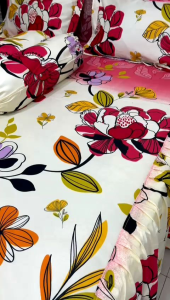 Seprei Rumbai Pengantin Size 180X200 cm Sprei Poni Rumbai