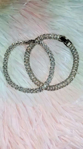 สร้อยข้อมือเงินเพชรCz 💎 AAAA งานรุ่นใหม่