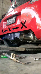 Knalpot Mobil Type Pro Drag MSD Exhaust Knalpot Performa Tinggi Msd Knalpot Untuk Balap Mobil - Lazada