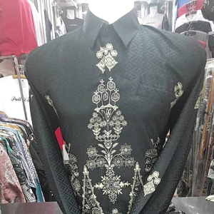 Batik Pria Lengan Panjang Dobby serat Premium