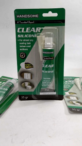 Lem Kaca 35gram / Lem Aquarium / Lem Kaca / Sealent Silicon Bening