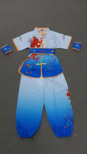 READY STOCK Children Kids Chinese Kung Fu Martial Art Clothing Costumes Chinese Traditional Dance Lion Dance Outfit