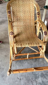 เก้าอี้หวายโยกเยก หวายแท้ทั้งตัว เก้าอี้หวาย เก้าอี้โยกเยก