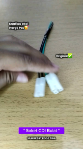 soket cdi bulat sparepart roda tiga (GS 71B)