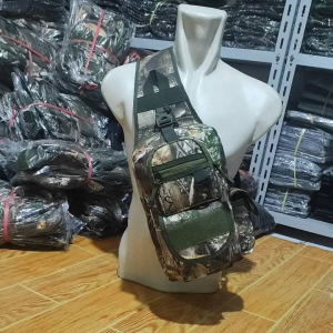 TAS CAMO SLINGBAG TACTICAL KAMUFKASE TAS SELEMPANG CAMO BAHAN IMPORT