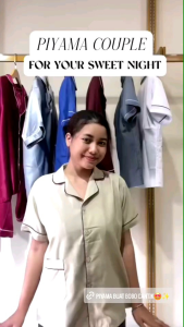 Piyama Bordir Katun Premium Hampers Kado Pernikahan Gift Wedding Seserahan