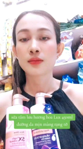 Sữa tắm lux 450ml lưu hương lâu dưỡng da mịn màng sáng rạng rỡ