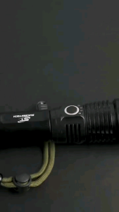 Senter LED XHP50 Cahaya Kuning Dan Putih SUPER TERANG ZOOM IN OUT USB TYPE C TERBARU JUMBO