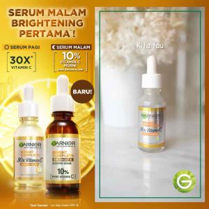 ( Sachet ) Garnier Bright Complete OVERNIGHT Serum 75ml