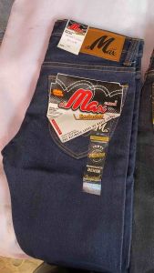 ยีนส์เดฟยืด กระดุม สีดำ สีกรม สีมิดไนท์ กางเกงยีนส์ผู้ชาย ไซส์ 28-36