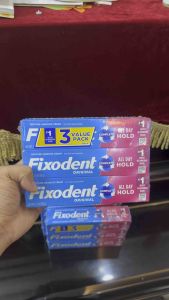 Keo dán ham Fixodent chính hãng Mỹ 68g