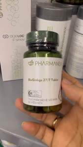 Thực Phẩm Bảo Vệ Sức Khỏe Nuskin BioGinkgo 27/7 Tăng Cường Trí Nhớ Cho Não - Hộp 60 viên