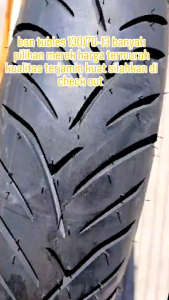 Siap Kirim Ban Yamaha NMAX Paketan 1Set Sepasang Ring 13 Std Murmer Berkualitas