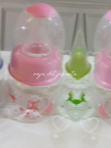 Paket isi 3pc botol susu mini 60ml / botol susu bayi 60ml / empeng kecil / dot bayi