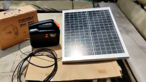 PORTABLE POWER SUPPLY  150W plus 30W solar Panel