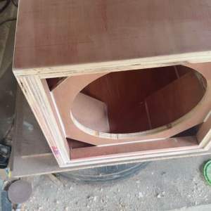 ตู้เบส 15 นิ้ว งานดิบ สูตรมาติน ไม้อัดแท้ 20 มิน