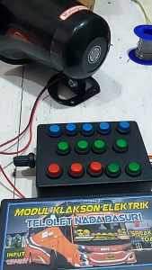 KLAKSON BASURI ELEKTRIK 14TOMBOL 12V&24V