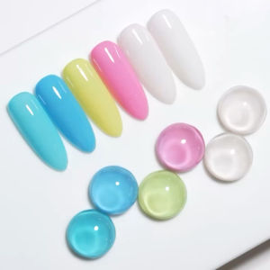 Set 6 chai sơn gel ĐỔI MÀU theo nhiệt độ nóng lạnh XEIJAYI chai sơn 15ml tặng kèm bảng màu