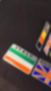 Stiker Emblem Bendera KOREA Bahan Aluminium