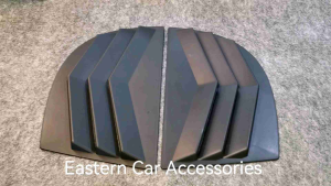 PERODUA Myvi 2012-2017 Rear Side Mustang Style Window Triangle Mirror Cover Protector Casing