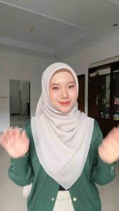 FARIVA - Polycotton Premium 120 cm Grade A Hijab Syar’i Jumbo Segiempat Wide Size