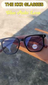 แว่นตากรองแสงเลนส์ออโต้(ออกแดดเปลี่ยนสีดำ) OT8777 ป้องกันแสงuv แสฃจอคอมโทรศัพท์ ชายหญิงใส่ได้ มีลริการปลายทาง