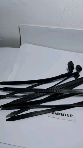 Kabel ties bisa buka / reusable cable ties 18cm cable ties (isi 10)