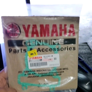 PAKING BLOK BAWAH VIXION OLD NVL PACKING JUPITER MX LAMA R15 V2 ASLI YAMAHA 1S7-E1351-00 PAKING BLOK HEAD MX NEW GASKET PERPAK