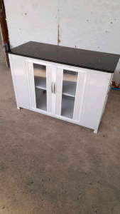 ตู้ครัวอลูมิเนียม - 120 CM จำหน่าย TOP หินแกรนิตแท้ - 120 CM