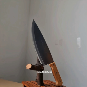 G062 PISAU DAPUR PISAU DAGING GOLOK DAGING GAGANG KAYU SUPER TAJAM PISAU CHEF P-01