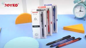 Pulpen Joyko Focus BP-338 (12 pcs) Hitam: Solusi Kebutuhan Sehari-Hari