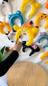 VICENZO Balon Bando isi 50 Pcs dan 25 pcs Karakter Random | Balon Bando Anak Perempuan | cowo