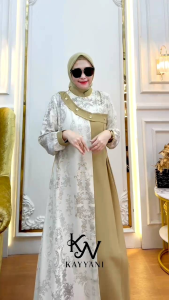 DRESS GAMIS MODE NAZRA TERBARU BY KAYYANI 100% ASLI