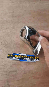 Pangkon Kunci Kontak CB200 Bahan Besi Crome Tebal Presisi