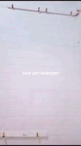 Gorden Jendela Kupu-Kupu Ikat Pita Tengah Bahan Tebal