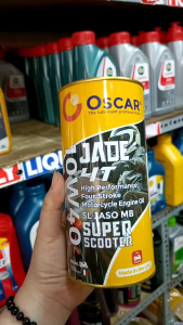 Nhớt xe ga Oscar Jade 4T Super Scooter full tổng hợp - Nhập khẩu UAE 800ml