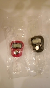 Tasbih digital mini alat hitung LED tasbih elektrik mini