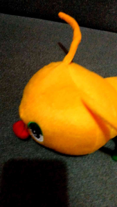 BONEKA ULAT ULIL JUMBO BESAR MAINAN HIASAN AKSESORIS DASHBOARD KACA MOBIL MERAH BIRU HIJAU PINK ALL VARIAN