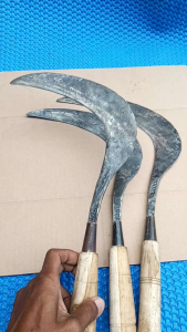 sabit rumput baja asli arit pengaritan arit padi baja asli sabit murah kwalitas mewah alat kebersihan berkebun sabit baja asli pande besi Arit super tajam