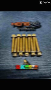 HENG Inner Crankcase Bolt For NMAX / Aerox 10pcs CNC