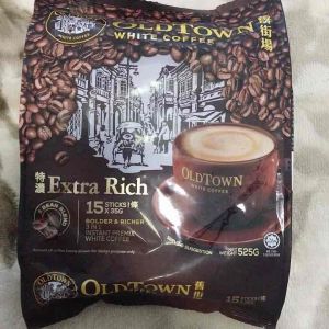 OLDTOWN (Old Town) White Coffee 3in1 Extra Rich 15 sachets per pack from Malaysia