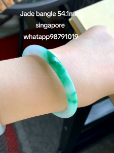 Jade bangle 54.1mm grade A singapore