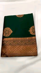 PRE ORDER 10 DAYS ⬅️FABRIC : SOFT LICHI SILK CLOTH  DESIGN : BEAUTIFUL RICH PALLU AND JACQUARD WORK ON ALL OVER THE SAREE  BLOUSE - EXCLUSIVE BEAUTIFUL JECARD BORDER BLOUSE.