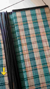 TIKAR MENDONG LIPAT PICNIC MOTIF KOTAK 2OOCM X 300CM