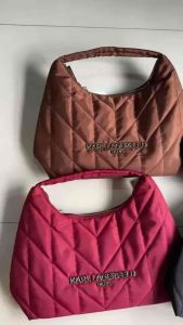 Karl Lagerfeld premium copy Voyage Nylon Quilted top handle Hobo bag with tag #9678