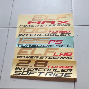 Sticker Tahan Lama untuk Mobil Isuzu Elf