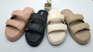 WILLCELL SANDAL BUSA SPON 3 CM NYAMAN DAN EMPUK DI PAKAI
