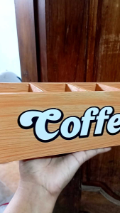 PROMO!!!!! RAK KOPI SASET TEMPAT KOPI 4 KOTAK
