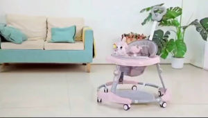 (SG Ready) Foldable Cat / Rabbit Design Baby Walker Foldable