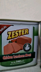 ZESTER CHICKEN LUNCHEON MEAT 340G